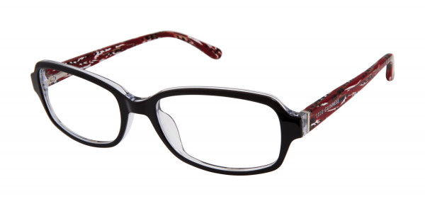 Lulu Guinness L923 Eyeglasses, Black (BLK)