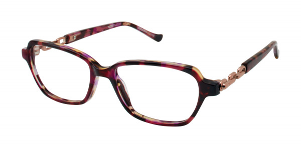 Tura R577 Eyeglasses, Purple Tortoise (PUR)