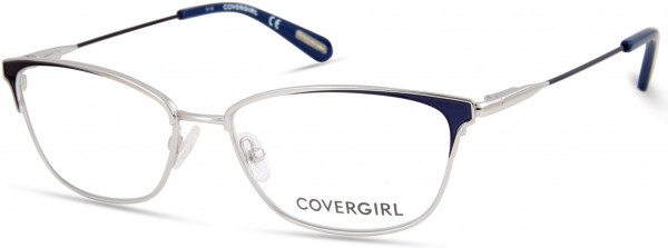 CoverGirl CG0555 Eyeglasses, 090 - Shiny Blue
