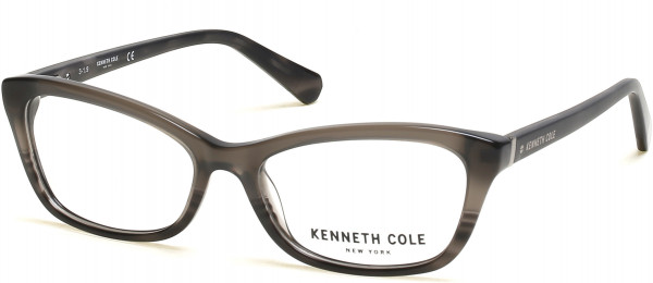 Kenneth Cole New York KC0302 Eyeglasses, 003 - Black/crystal