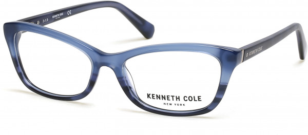 Kenneth Cole New York KC0302 Eyeglasses, 090 - Shiny Blue