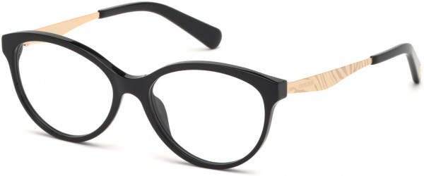 Roberto Cavalli RC5094 Eyeglasses, 001 - Shiny Black, Shiny Endura Gold