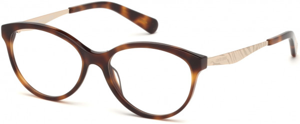 Roberto Cavalli RC5094 Eyeglasses, 052 - Shiny Dark Havana, Shiny Rose Gold