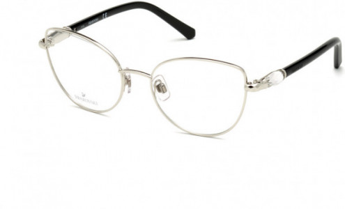 Swarovski SK5340 Eyeglasses, 016 - Shiny Palladium