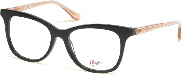 Candie's Eyes CA0180 Eyeglasses, 001 - Shiny Black