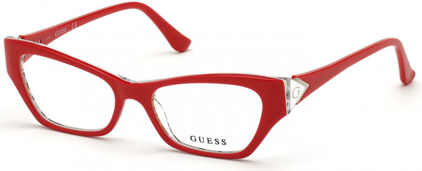 Guess GU2747 Eyeglasses, 066 - Shiny Red