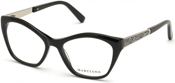 GUESS by Marciano GM0353 Eyeglasses, 001 - Shiny Black