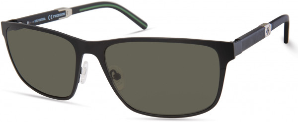 Harley-Davidson HD1002X Sunglasses, 02N - Matte Black / Green