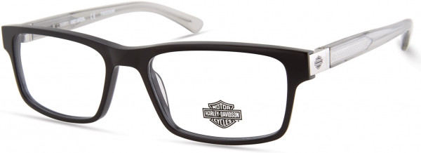 Harley-Davidson HD9004 Eyeglasses, 001 - Shiny Black