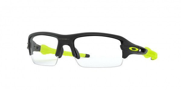 Oakley OY8015 FLAK XS RX Eyeglasses, 801502 MATTE BLACK (BLACK)