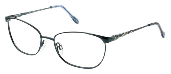 ClearVision DARLENE Eyeglasses, Navy