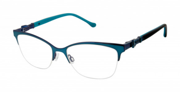 Buffalo BW502 Eyeglasses, Teal Blue (TEA)