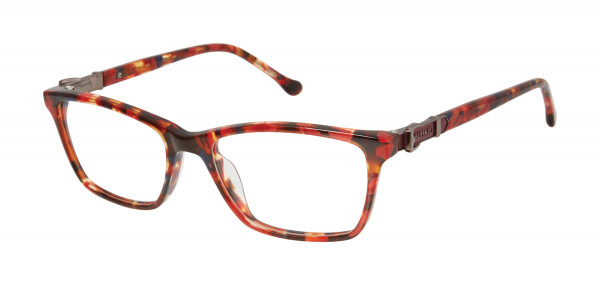 Buffalo BW002 Eyeglasses, Red Tortoise (RED)