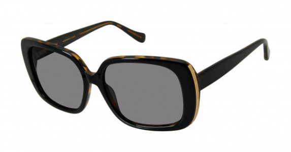 Tura by Lara Spencer LS501 Sunglasses, Black (BLK)