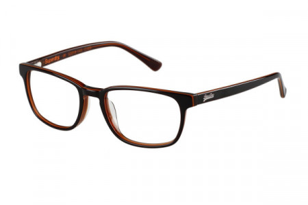 Superdry QUINN Eyeglasses, Gloss Brown/Orange ()