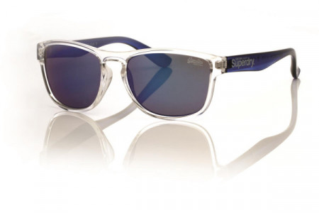 Superdry ROCKSTAR Sunglasses, CLR/BLUE (175)