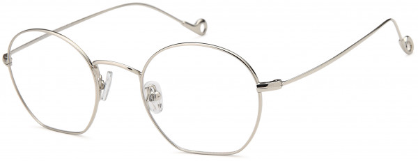 Menizzi M4085 Eyeglasses, 02-Silver