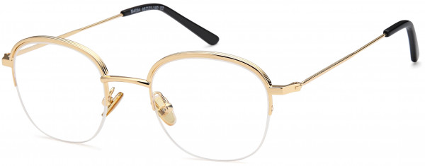 Menizzi M4084 Eyeglasses, 02-Gold