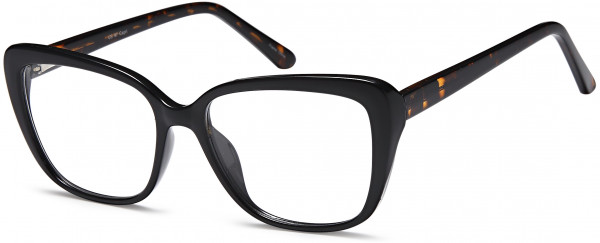 4U US 97 Eyeglasses, Black Tortoise