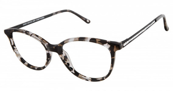 Jimmy Crystal ISTRIA Eyeglasses, NOIR TORT