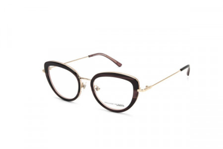 William Morris WM50150 Eyeglasses, PLUM/GOLD (C3)