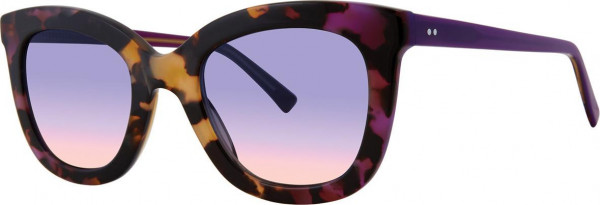 Vera Wang V486 Sunglasses, Violet Tortoise