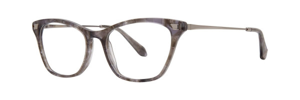 Zac Posen Rashida Eyeglasses, Grey Lace