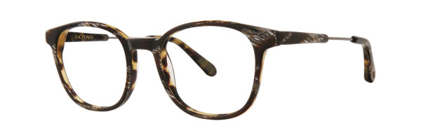 Zac Posen Oliver Eyeglasses, Black Horn