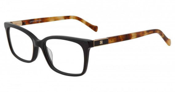 Lucky Brand D224 Eyeglasses, BLACK (0BLA)
