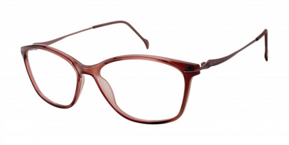Stepper 30123 SI Eyeglasses, Burgundy