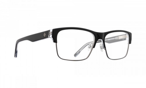 Spy Optic Brody 5050 59 Eyeglasses, Black Clear Gunmetal