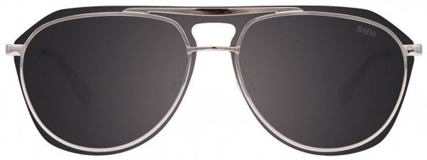 BMW Eyewear B6545 Sunglasses, 020 - Shiny Steel