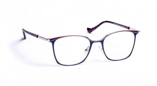 VOLTE FACE NOA Eyeglasses, DARK BLUE/SHINY SILVER (2510)