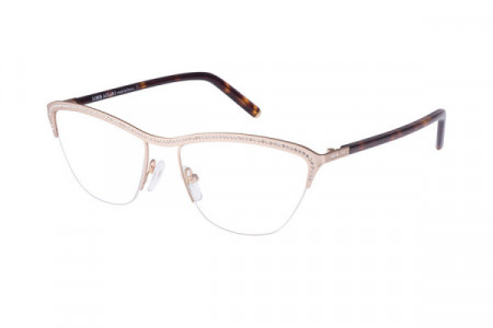 Azzaro AZ35068 Eyeglasses, C3 PALLADIUM/BLACK