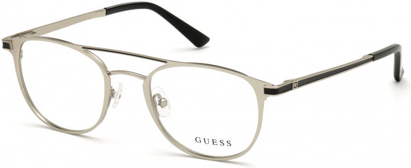 Guess GU1988 Eyeglasses, 010 - Shiny Light Nickeltin