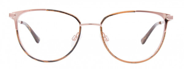 Paradox P5071 Eyeglasses, 010 - Shiny Brown & Marbled Brown