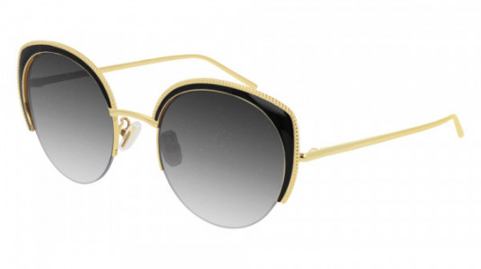 Boucheron BC0096S Sunglasses, 001 - GOLD with GREY lenses