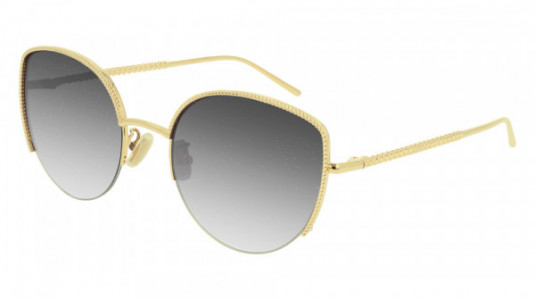 Boucheron BC0097S Sunglasses, 001 - GOLD with GREY lenses