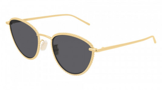 Boucheron BC0099S Sunglasses, 001 - GOLD with GREY lenses