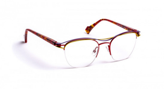 J.F. Rey JF2878 Eyeglasses, RED / PURPLE / YELLOW (3050)