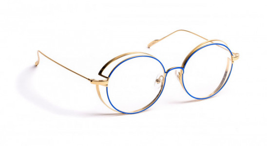 J.F. Rey JF2885 Eyeglasses, BLUE / SHINY LIGHT GOLD (2050)
