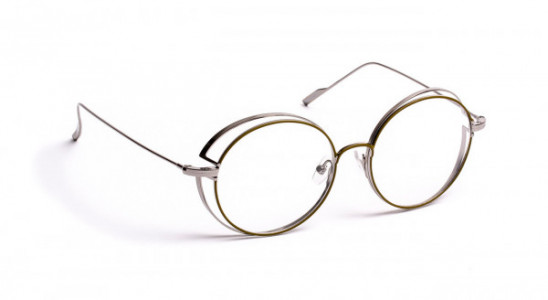 J.F. Rey JF2885 Eyeglasses, KHAKI / SHINY RUTHENIUM (4505)