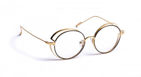 J.F. Rey JF2884 Eyeglasses, BLACK / SHINY LIGHT GOLD (0050)