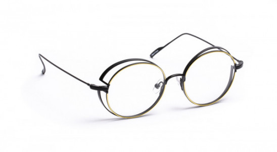 J.F. Rey JF2884 Eyeglasses, SHINY GOLD / SATIN BLACK (5000)