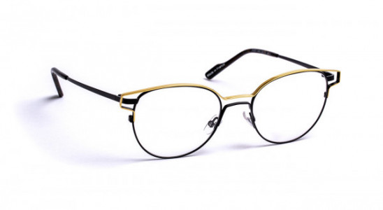 J.F. Rey JF2872 Eyeglasses, SHINY LIGHT GOLD / BLACK (5400)