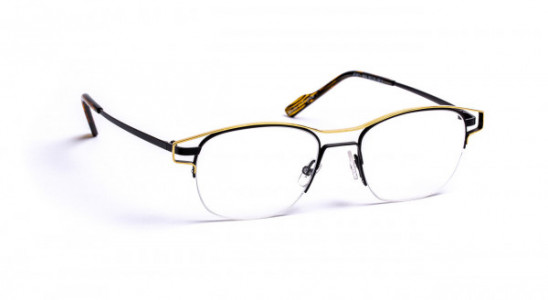 J.F. Rey JF2871 Eyeglasses, SHINY YELLOW GOLD / BLACK (5000)
