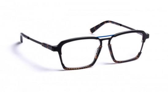 J.F. Rey JF1490 Eyeglasses, BLACK/TISSUE BROWN/GREY (0090)