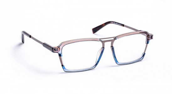 J.F. Rey JF1490 Eyeglasses, GRADIENT BROWN/BLUE/SILVER/DEMI (9020)