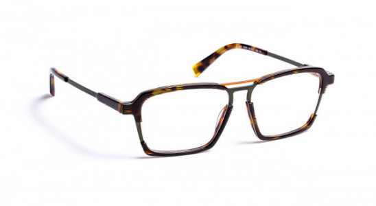J.F. Rey JF1490 Eyeglasses, DEMI/GREEN/ORANGE (9545)