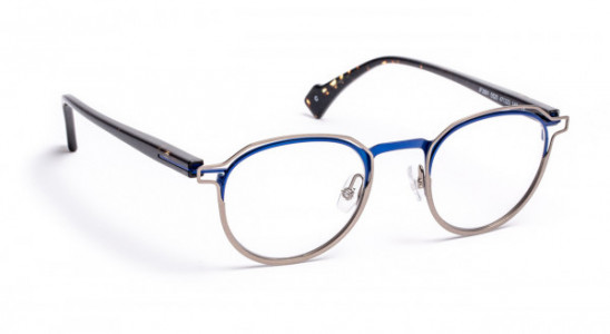J.F. Rey JF2891 Eyeglasses, SATIN GUN/DARK BLUE (0520)